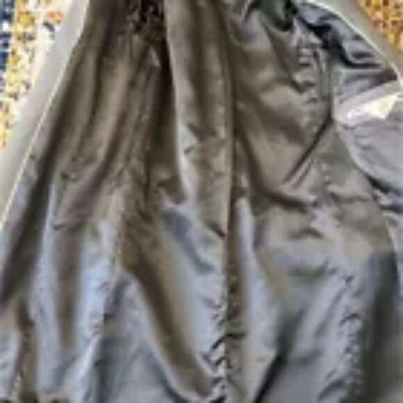 J. Crew Colorblock Funnel Neck Coat Wool Jacket Size 4 - Picture 7 of 8